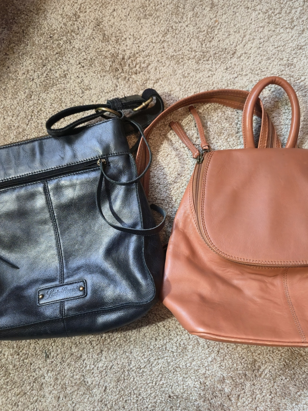 Leather bag bundle
